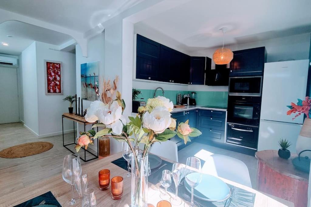 Апартаменты Le Clavel Superbe Deco, Centre Historique, Climatise, Parking A Proximite Сет Экстерьер фото